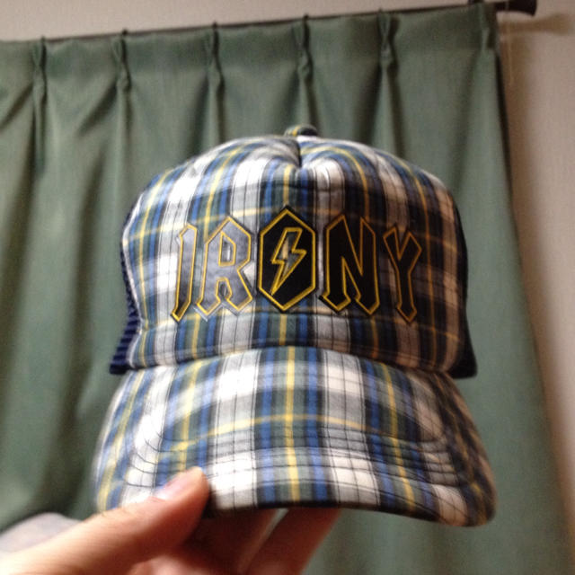 IRONY(アイロニー)のIRONY チェックキャップ レディースの帽子(キャップ)の商品写真