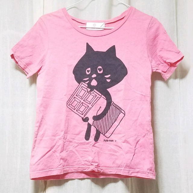 Ne-net(ネネット)のネネット♡チョコにゃー レディースのトップス(Tシャツ(半袖/袖なし))の商品写真