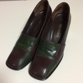 セルッティ(Cerruti)の黒蜜きなこ様専用 [送料込] NINO CERRUTI パンプス ブラウン(ハイヒール/パンプス)