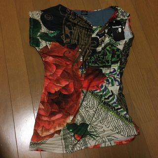 デシグアル(DESIGUAL)のデシグアル新品アジアン/リゾートシャツM(Tシャツ(半袖/袖なし))