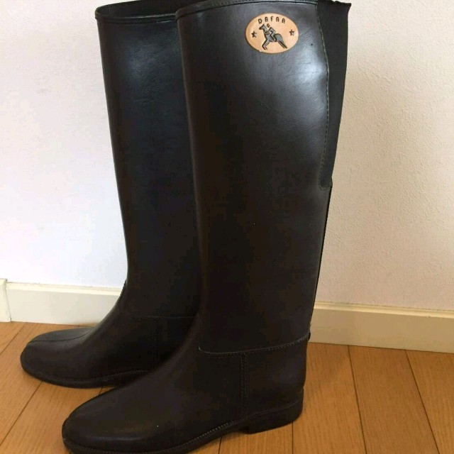 Dafna Boots(ダフナブーツ)のダフナ　DAFNA 　レインブーツ　39　blk レディースの靴/シューズ(レインブーツ/長靴)の商品写真