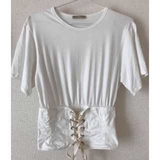 ザラ(ZARA)のzara コルセットtシャツ(Tシャツ(半袖/袖なし))