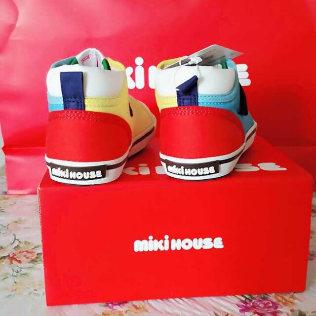 mikihouse(ミキハウス)のぴーぴ様 専用 15.5cm ミキハウス  スニーカー 靴  キッズ/ベビー/マタニティのキッズ靴/シューズ(15cm~)(スニーカー)の商品写真