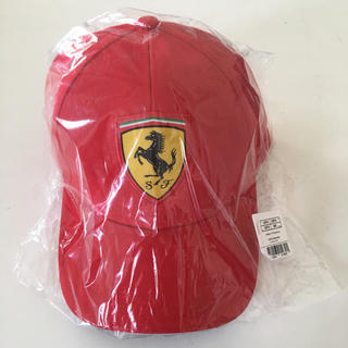 フェラーリ(Ferrari)の[新品] フェラーリ キャップ 赤 (キャップ)