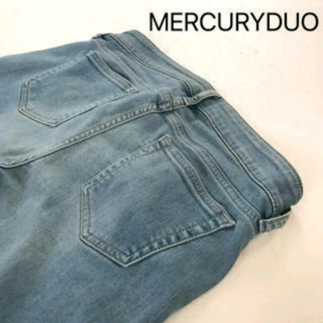 MERCURYDUO(マーキュリーデュオ)のMERCURY DUO Lux
 ストレッチスキニーパンツ 27インチ レディースのパンツ(デニム/ジーンズ)の商品写真