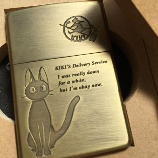 ジッポー(ZIPPO)の新品未使用 魔女の宅急便「ジジ」ジッポライター(その他)