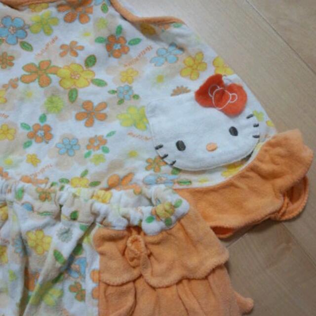 キティちゃん水着♪90 キッズ/ベビー/マタニティのキッズ服女の子用(90cm~)(その他)の商品写真