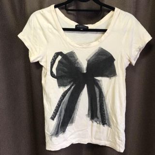 ジルスチュアート(JILLSTUART)のJILLSTUART りぼんイエローＴシャツ(Tシャツ(半袖/袖なし))