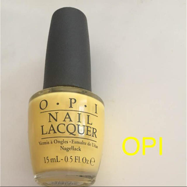 OPI(オーピーアイ)の✳︎OPI yellow nail✳︎ コスメ/美容のネイル(マニキュア)の商品写真