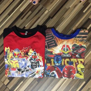 バンダイ(BANDAI)の仮面ライダー⭐️❣️Tシャツ2枚セット価格❣️130❣️(Tシャツ/カットソー)