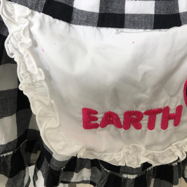 EARTHMAGIC(アースマジック)のアースマジック🖤ギンガム スカート🖤１２０ キッズ/ベビー/マタニティのキッズ服女の子用(90cm~)(スカート)の商品写真