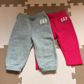 ギャップ(GAP)のGAP ベビーズボン2枚セット  70(パンツ)