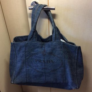 プラダ(PRADA)の【PRADA】カナパデニムB1872B☆特価品‼️(トートバッグ)