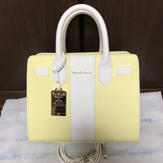 サマンサタバサ(Samantha Thavasa)の新品未使用 完売品 サマンサ &シュエット パステル イエロー 2way バッグ(ショルダーバッグ)