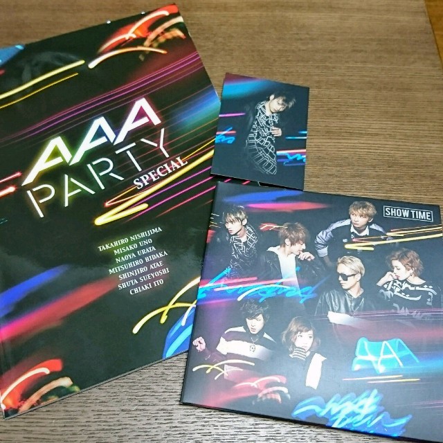 AAA showtime CD+DVD 会報