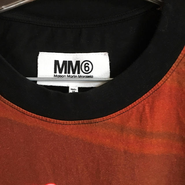 MM6(エムエムシックス)のMM6 ネオン柄 転写プリントロングTシャツ レディースのトップス(Tシャツ(半袖/袖なし))の商品写真