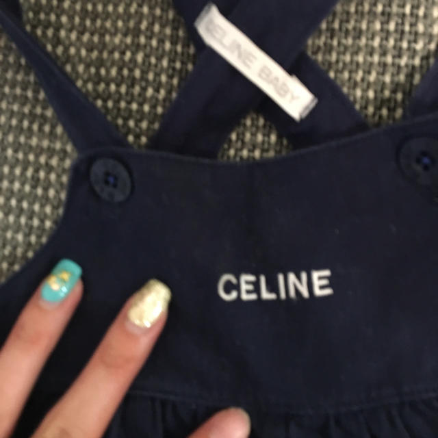 celine(セリーヌ)のCELINE☆ベビー キッズ/ベビー/マタニティのベビー服(~85cm)(ロンパース)の商品写真