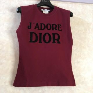 クリスチャンディオール(Christian Dior)のa様専用！クリスチャンディオール ノースリブ ジャドール DIOR Dior (Tシャツ(半袖/袖なし))