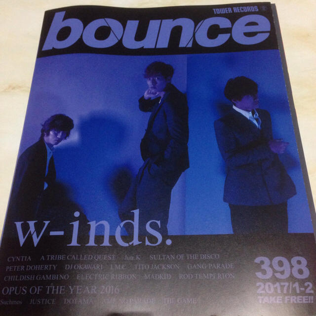 タワレコbounce Vol.398 エンタメ/ホビーの雑誌(アート/エンタメ/ホビー)の商品写真