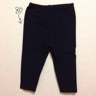 ユニクロ(UNIQLO)のユニクロ＊ブラックスパッツ80新品(その他)