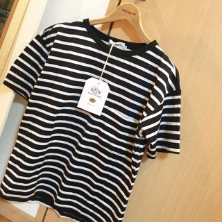 アーバンリサーチ(URBAN RESEARCH)の新品タグ付き☆URBANRESEARCH☆WNWボーダーTシャツ(Tシャツ(半袖/袖なし))