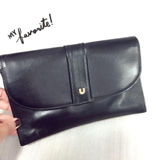 エマニュエルウンガロ(emanuel ungaro)の【emanuel ungaro】レザークラッチバッグ(クラッチバッグ)