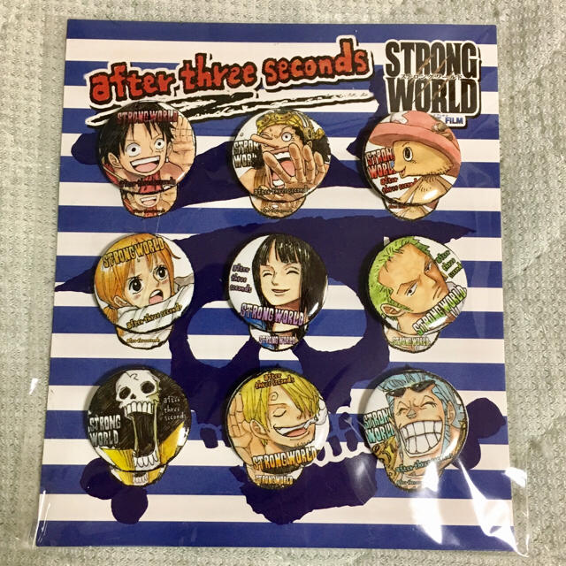 ワンピース 缶バッジ One Piece Film Strong Worldの通販 By りんごりらっぱ S Shop ラクマ