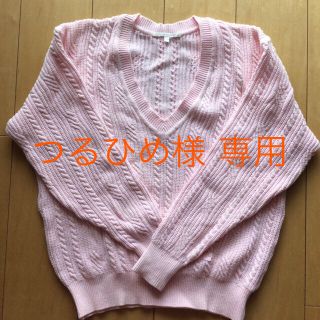 クレージュ(Courreges)のクレージュセーター ピンクプラス ピンク雪の結晶セーター セット(ニット/セーター)