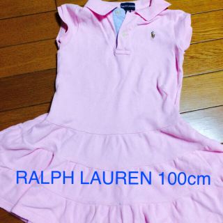 ラルフローレン(Ralph Lauren)の☆ako☆様専用 ラルフローレン☆ピンクティアードワンピース(ワンピース)