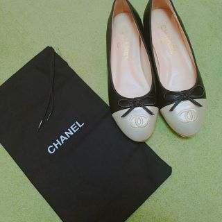 シャネル(CHANEL)のCHANEL バイカラーパンプス(ハイヒール/パンプス)