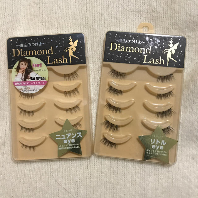 Diamond Beauty(ダイヤモンドビューティー)の[Diamond Lash]つけまつげ♡２つセット コスメ/美容のベースメイク/化粧品(つけまつげ)の商品写真