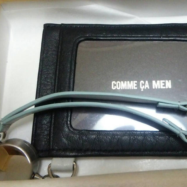 COMME CA MEN(コムサメン)の【ルネス様専用】定期入れ レディースのファッション小物(名刺入れ/定期入れ)の商品写真