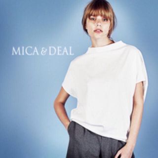 ドゥーズィエムクラス(DEUXIEME CLASSE)のMICA&DEAL ボトルネックカットソー☆(カットソー(半袖/袖なし))