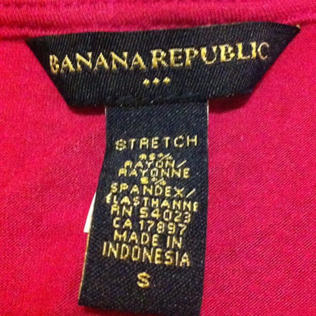 Banana Republic(バナナリパブリック)のBANANA REPUBLICカットソー レディースのトップス(カットソー(半袖/袖なし))の商品写真