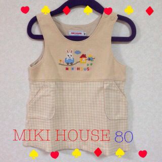 ミキハウス(mikihouse)のMIKI HOUSEワンピース80(その他)