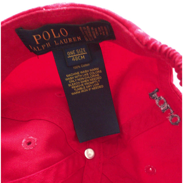 POLO RALPH LAUREN(ポロラルフローレン)のyurina様専用＊POLO ラルフローレン＊キャップ  キッズ/ベビー/マタニティのこども用ファッション小物(帽子)の商品写真