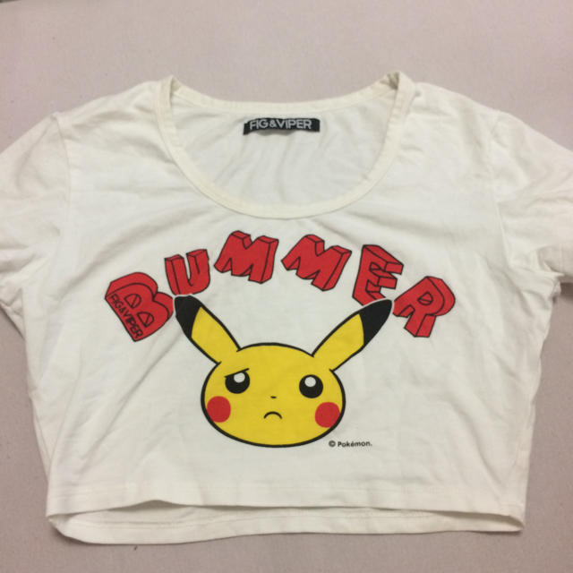 FIG&VIPER(フィグアンドヴァイパー)のピカチュウちびTシャツ レディースのトップス(Tシャツ(半袖/袖なし))の商品写真
