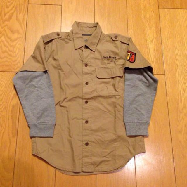 OshKosh(オシュコシュ)のOshKosh 長袖シャツ(130) キッズ/ベビー/マタニティのキッズ服男の子用(90cm~)(その他)の商品写真