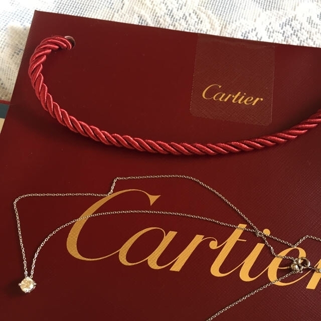 Cartier(カルティエ)の大粒ダイヤモンド・カルティエ★ネックレス★ レディースのアクセサリー(ネックレス)の商品写真