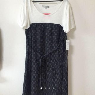 ニシマツヤ(西松屋)の新品 マタニティワンピース M(マタニティワンピース)