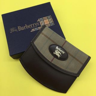 バーバリー(BURBERRY)の美品Burberry チェック小銭入れ (コインケース/小銭入れ)