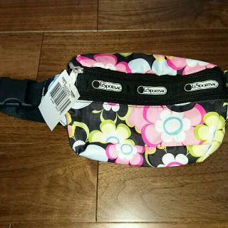 レスポートサック(LeSportsac)のレスポートサック♪ポップコーンビッグ♪ダブルジップベルトバッグ♪(ボディバッグ/ウエストポーチ)