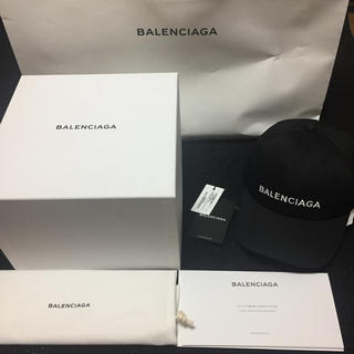 バレンシアガ(Balenciaga)のagp0510様専用 本物保証 バレンシアガ キャップ 新品未使用 ブラック(キャップ)