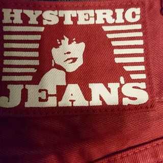 ヒステリックグラマー(HYSTERIC GLAMOUR)の新品✨ヒステリックグラマーの赤いパンツ✨(デニム/ジーンズ)