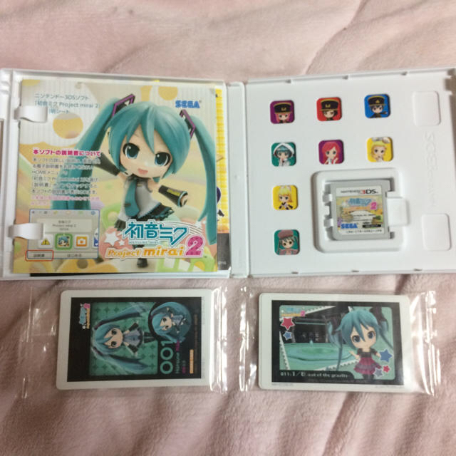   ぴより様専用 初音ミク project mirai2 3DS エンタメ/ホビーのゲームソフト/ゲーム機本体(携帯用ゲームソフト)の商品写真