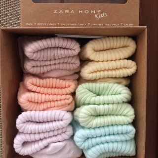 ザラホーム(ZARA HOME)のZARA HOME kids  ベビーソックス 6足（又は7足）(靴下/タイツ)