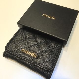 リエンダ(rienda)のrienda カードケース 新品未使用(名刺入れ/定期入れ)