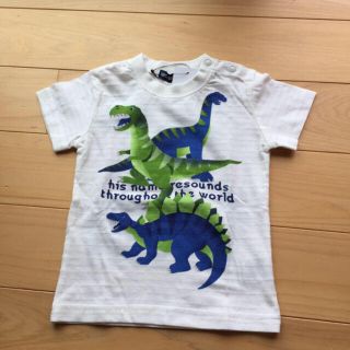 ムージョンジョン(mou jon jon)のma*様専用☆新品☆ リトルベアークラブ 恐竜プリントTシャツ 90cm(Tシャツ/カットソー)