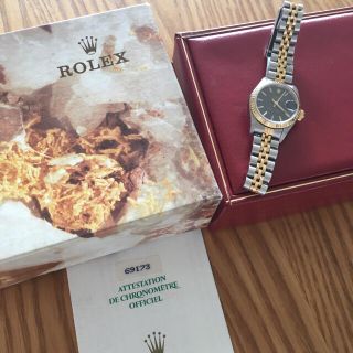 ロレックス(ROLEX)のロレックス デイトジャスト レディース 69173(腕時計)