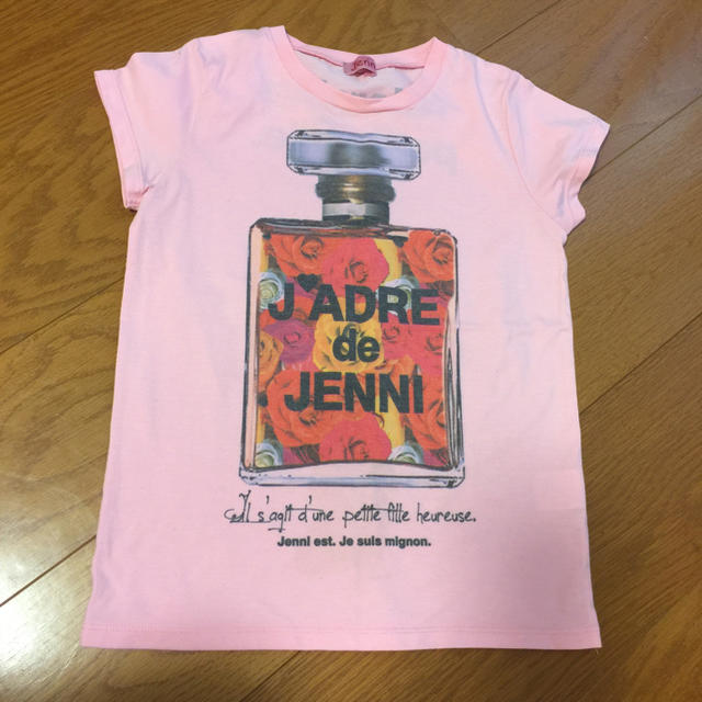 JENNI(ジェニィ)のJENNIピンクTシャツ キッズ/ベビー/マタニティのキッズ服女の子用(90cm~)(Tシャツ/カットソー)の商品写真